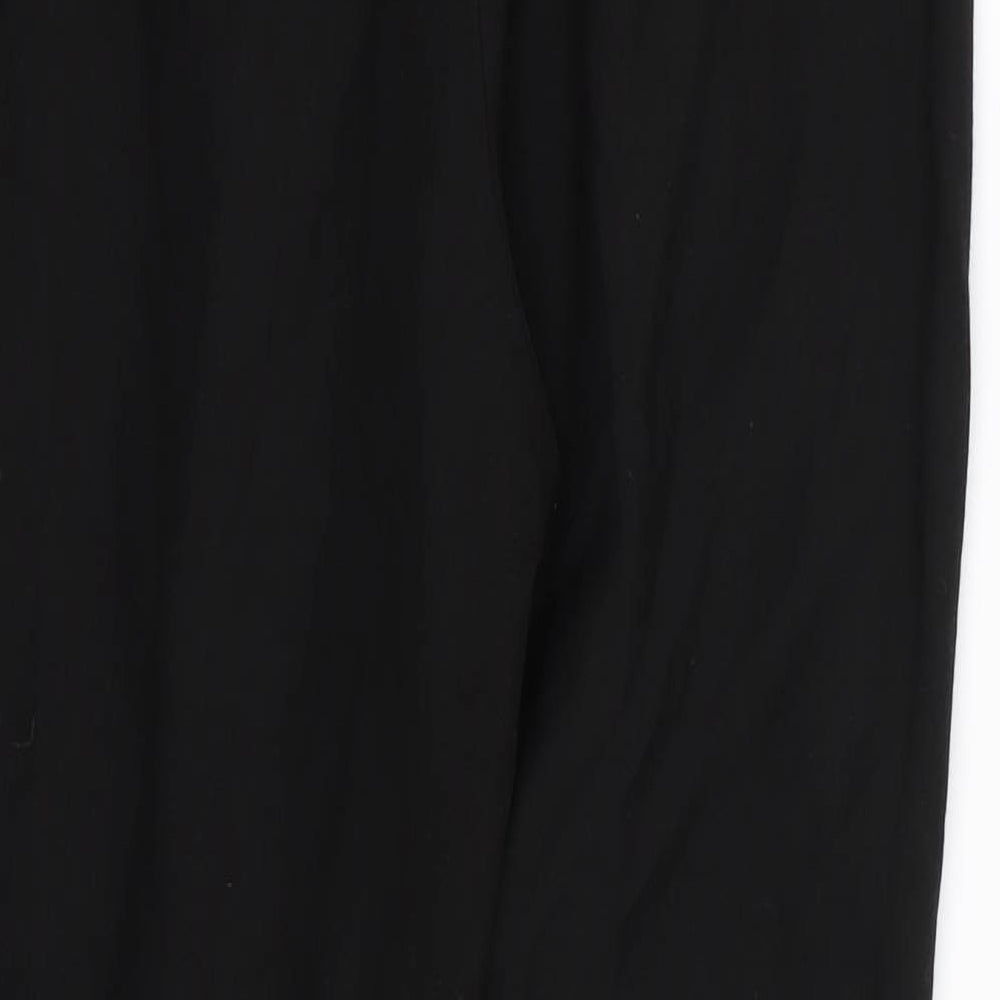 Womens UK Size 8 Miss Selfridge Regular Fit  Black Trousers