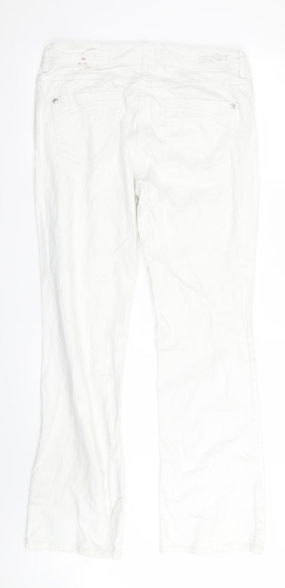 SPRIT CASUAL DENIM Womens White   Straight Jeans Size 32 in L33 in