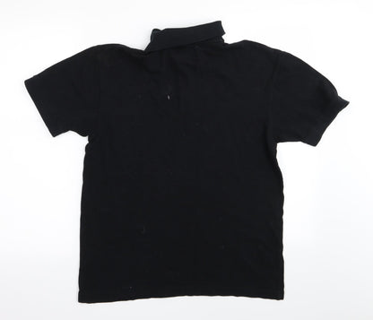 Easy Mens Black    Polo Size S