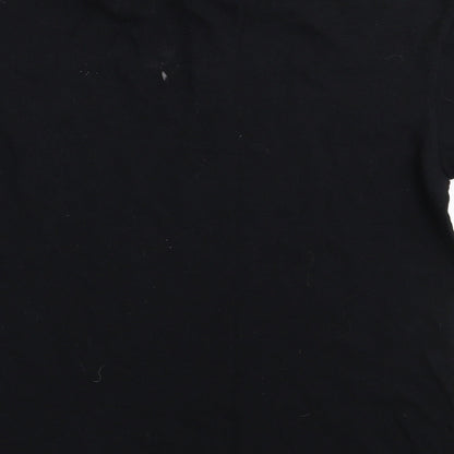 Easy Mens Black    Polo Size S