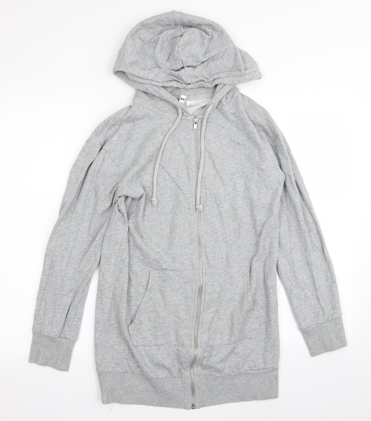 Divided by H&M Womens Grey   Full Zip Jumper Size XS
