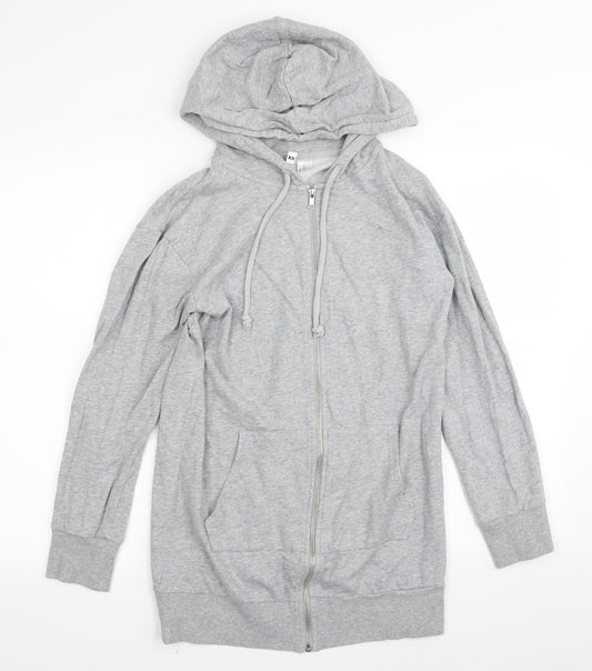 Divided by H&M Womens Grey   Full Zip Jumper Size XS