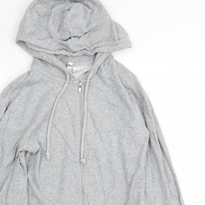 Divided by H&M Womens Grey   Full Zip Jumper Size XS