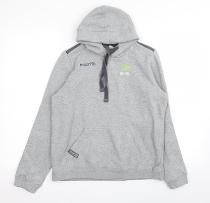 Macron Mens Grey   Pullover Jumper Size S