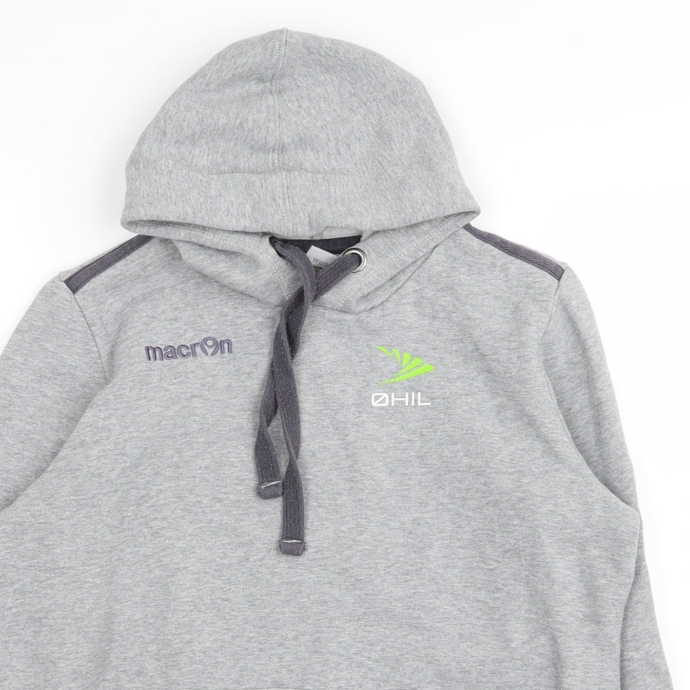Macron Mens Grey   Pullover Jumper Size S
