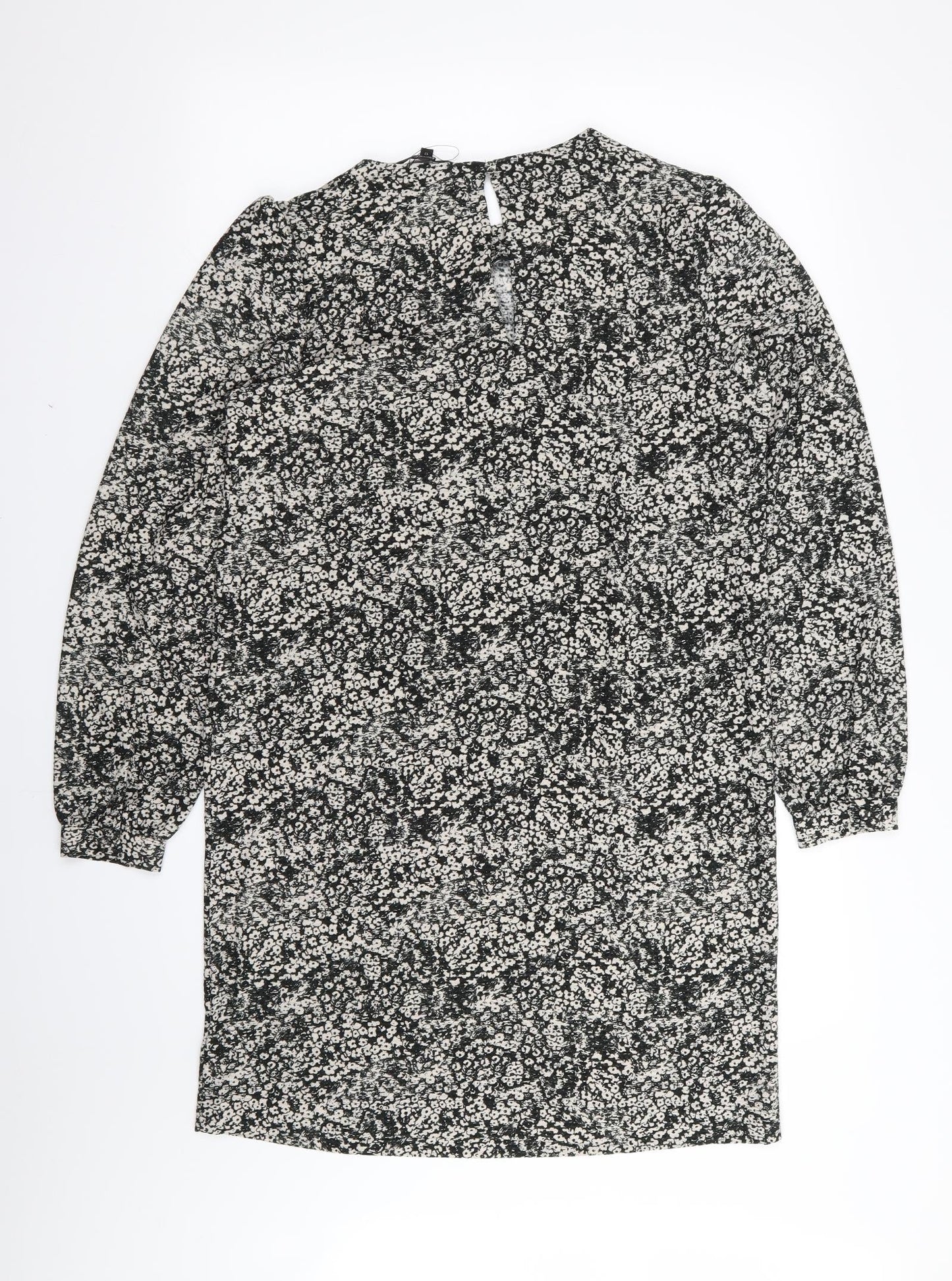 NEXT Womens Multicoloured Geometric  T-Shirt Dress  Size 12