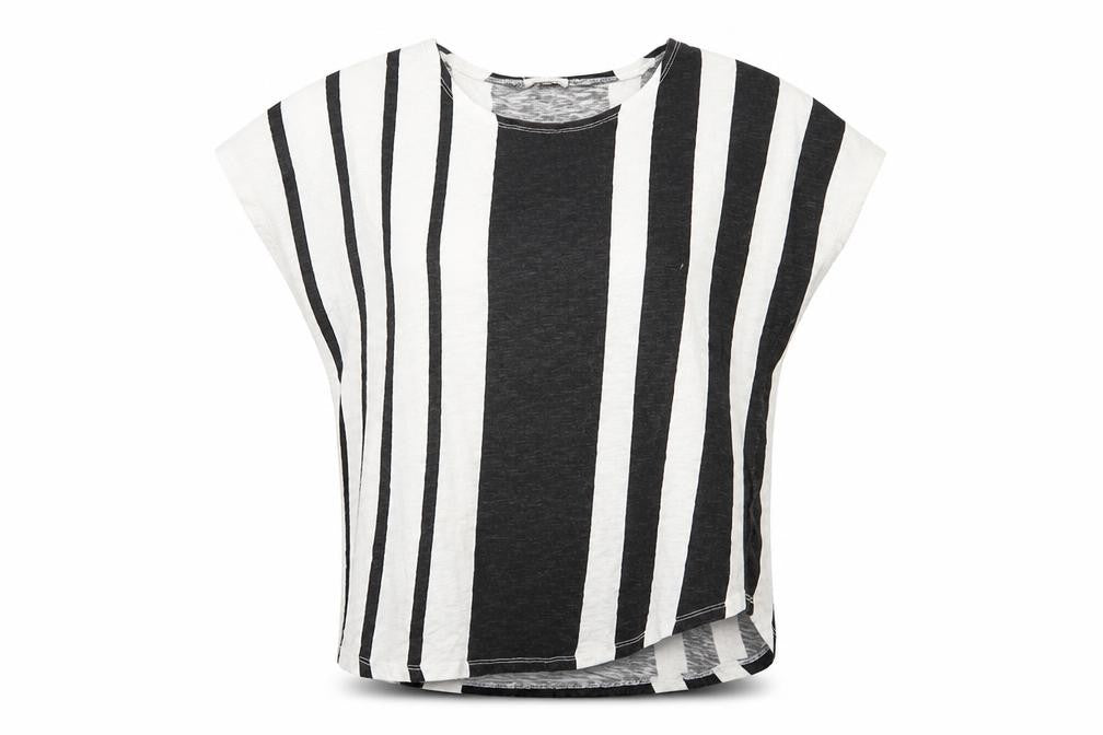 Womens UK Size 8 River Island Multicoloured Basic T-Shirt