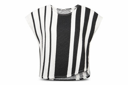 Womens UK Size 8 River Island Multicoloured Basic T-Shirt