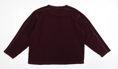 Cedar Wood State Mens Purple   Pullover Jumper Size XL