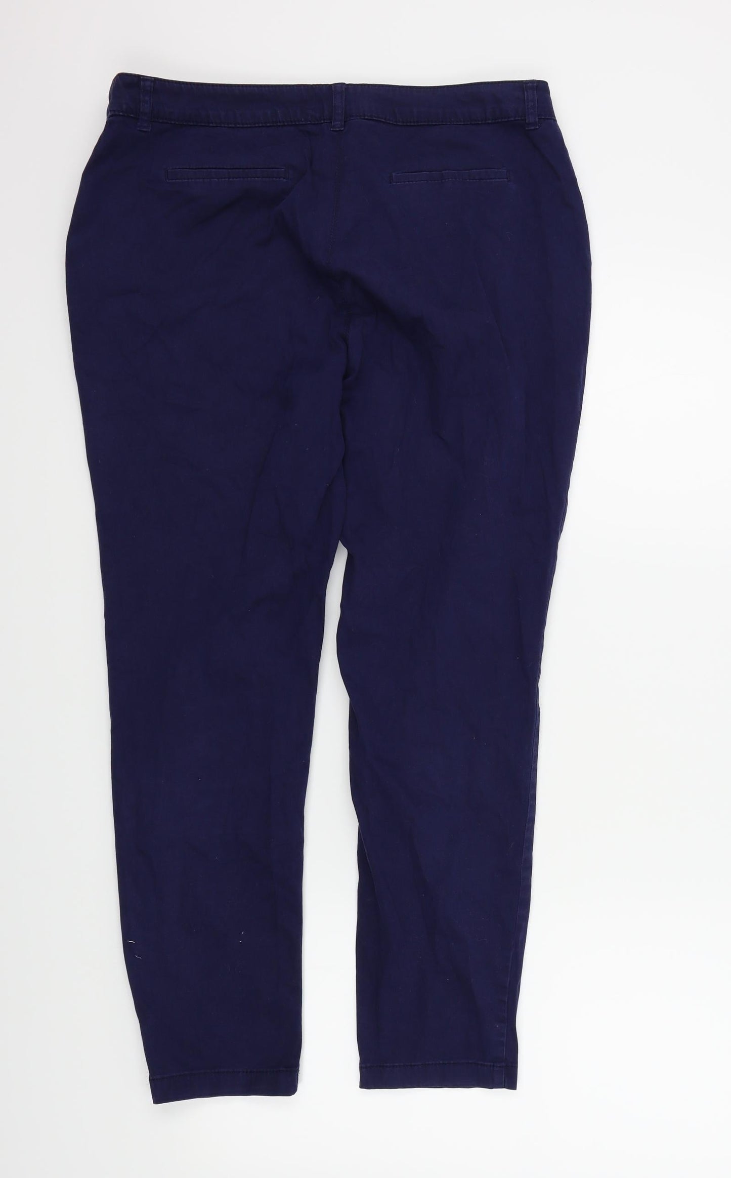 Red Herring Womens Blue   Trousers  Size 14 L26 in