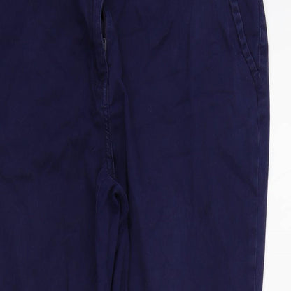 Red Herring Womens Blue   Trousers  Size 14 L26 in
