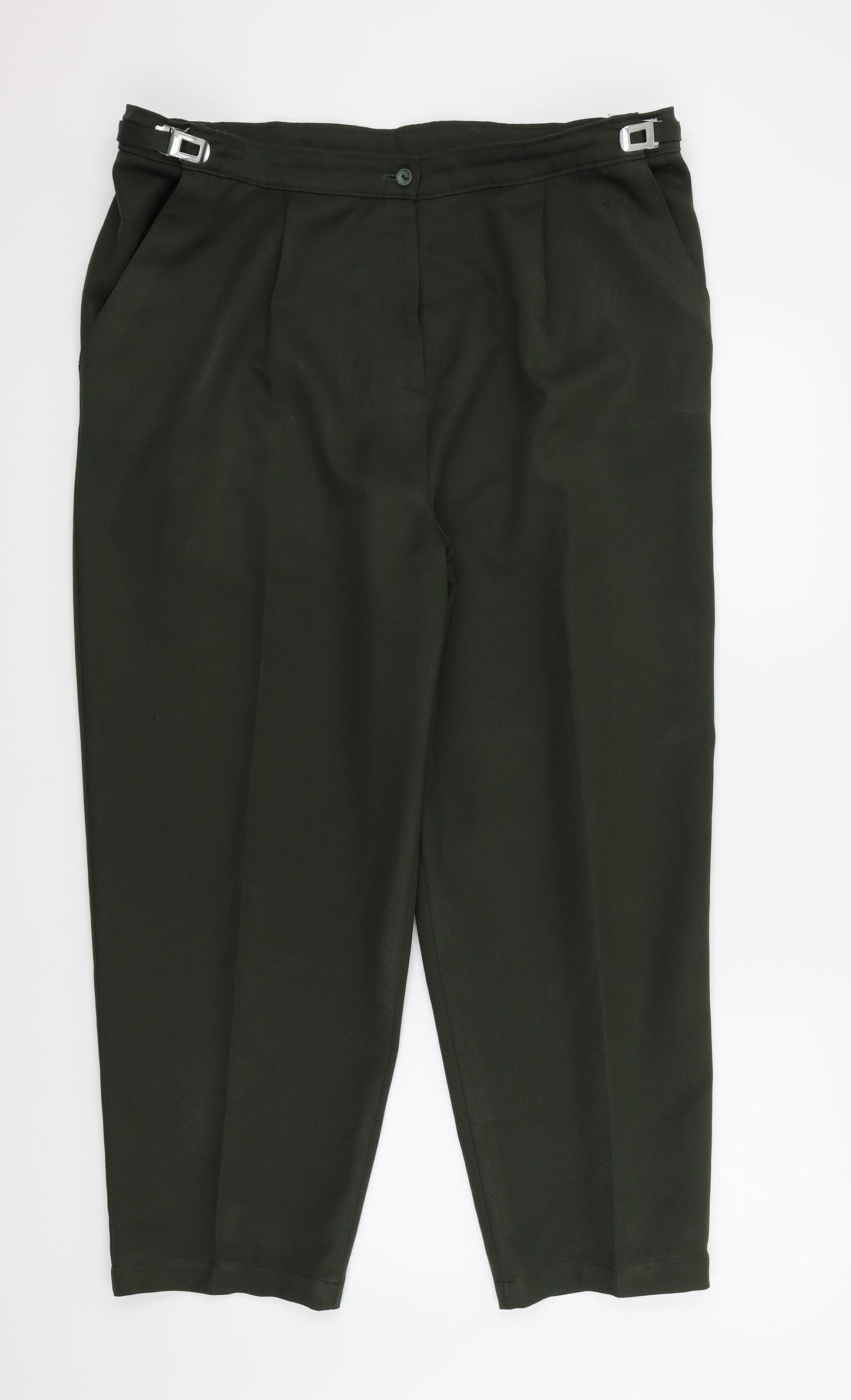 SLIMMER Womens Green   Trousers  Size 20 in L26 in