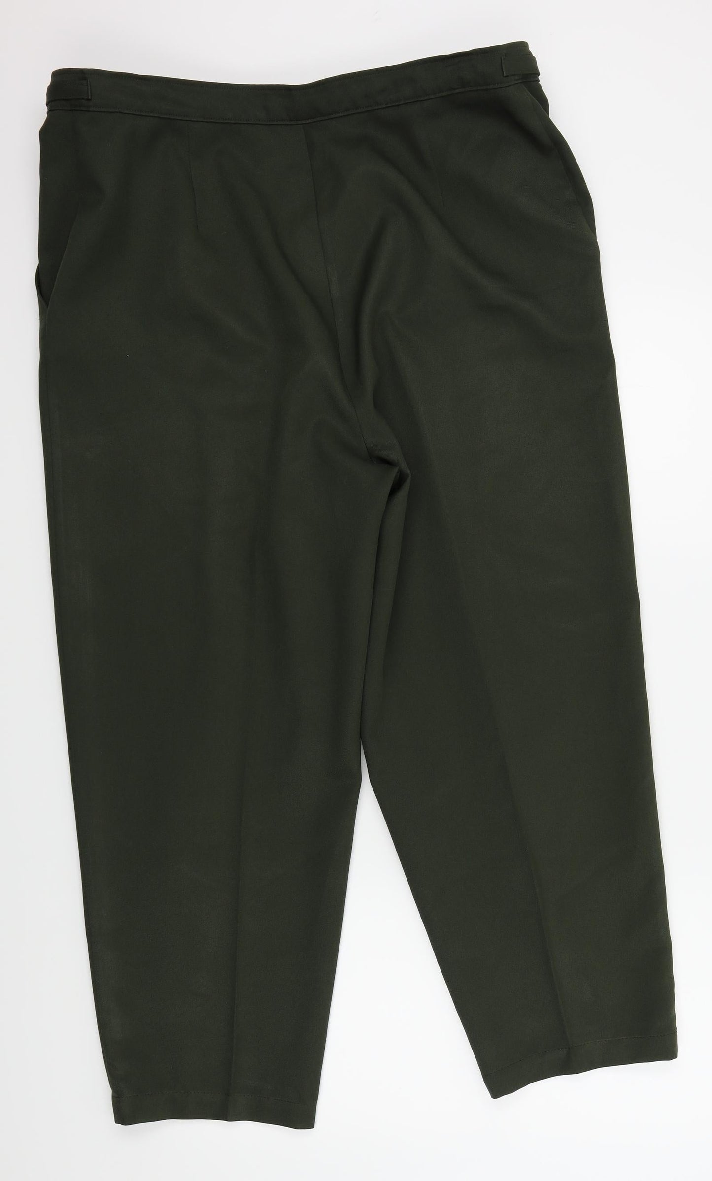 SLIMMER Womens Green   Trousers  Size 20 in L26 in