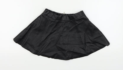 H&M Girls Black Colourblock  Flare Skirt Size 4-5 Years