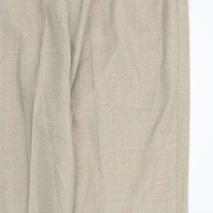 HOLMEWOOD Womens Beige   Trousers  Size 16 L26 in
