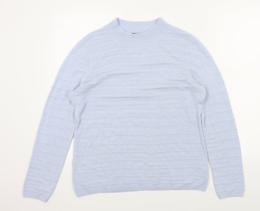Bonmarché Womens Blue   Pullover Jumper Size M