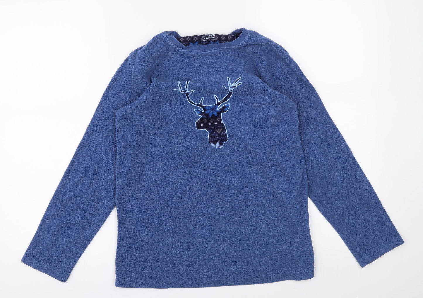 Primark Girls Blue Floral  Top Pyjama Top Size 11-12 Years