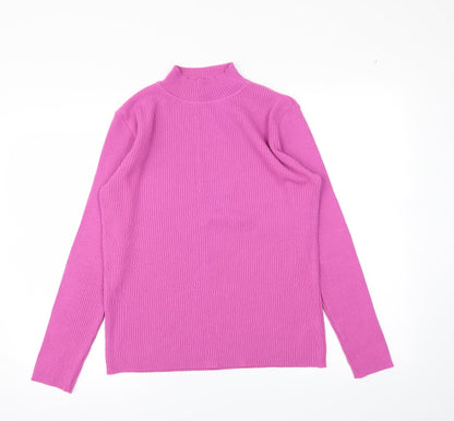 Essential Womens Purple   Pullover Jumper Size 14