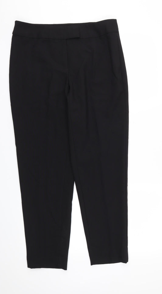 George Womens Black   Trousers  Size 10 L26 in