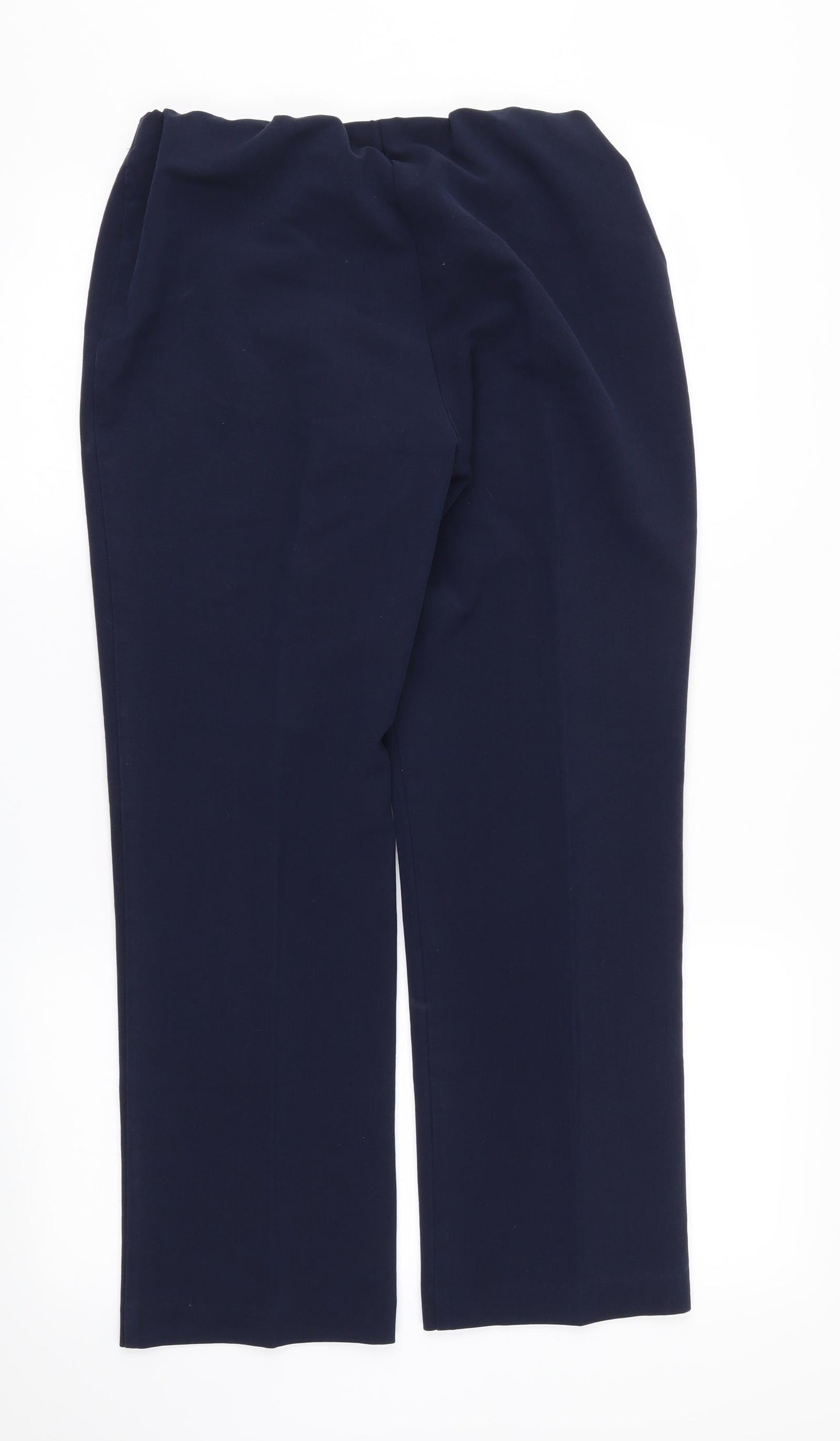 Womens UK Size 10 Bonmarché Regular Fit  Blue Trousers