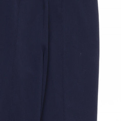 Womens UK Size 10 Bonmarché Regular Fit  Blue Trousers