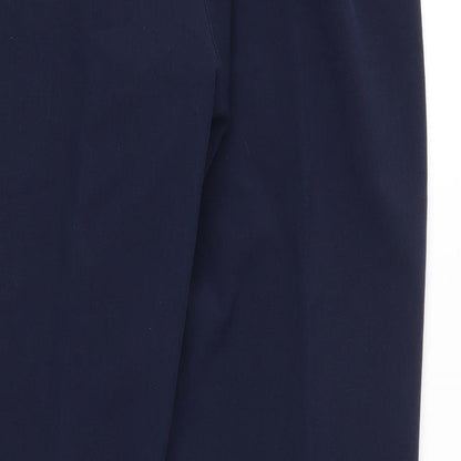 Womens UK Size 10 Bonmarché Regular Fit  Blue Trousers