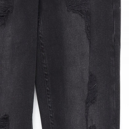 DENIM &CO  Womens Black   Skinny Jeans Size 8 L29 in