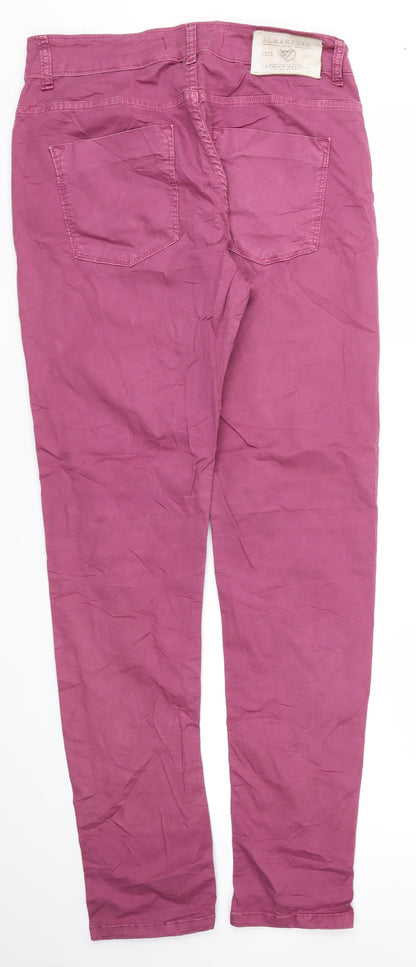 Made in Italy Womens Purple   Straight Jeans Size 30 L30 in