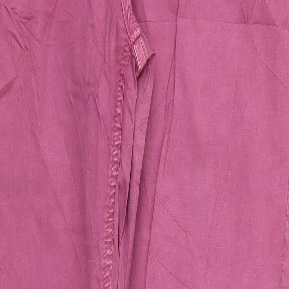 Made in Italy Womens Purple   Straight Jeans Size 30 L30 in