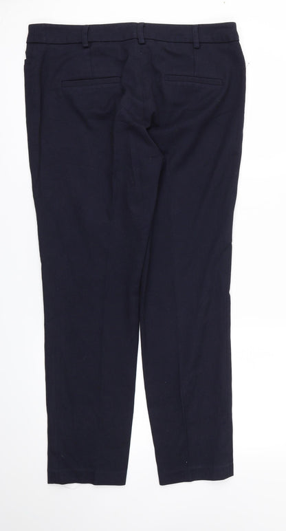 Womens UK Size 12 Next Regular Fit  Blue Trousers