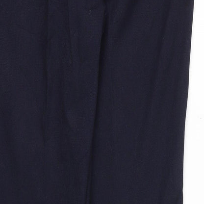 Womens UK Size 12 Next Regular Fit  Blue Trousers