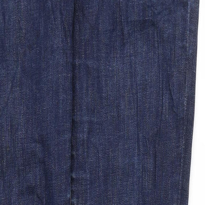 Womens UK Size 32 Preworn Regular Fit Skinny Blue Jeans