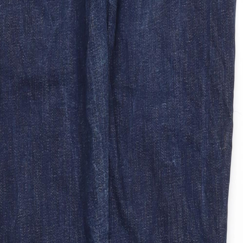 Womens UK Size 32 Preworn Regular Fit Skinny Blue Jeans