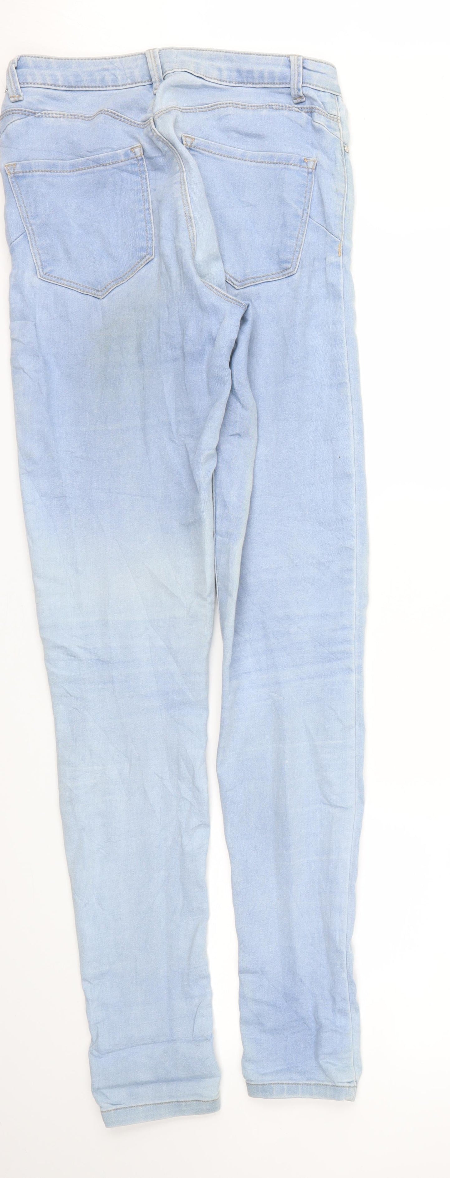 Womens UK Size 26 Springfield Regular Fit Skinny Blue Jeans