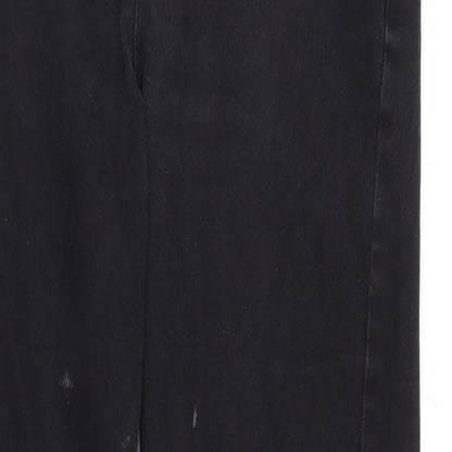 denim &co  Womens Black Houndstooth  Skinny Jeans Size 10 L27 in