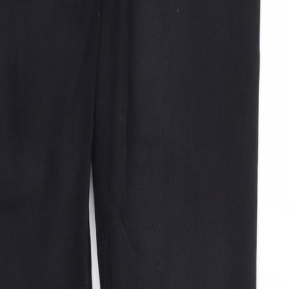 denim &co  Womens Black Houndstooth  Skinny Jeans Size 10 L27 in