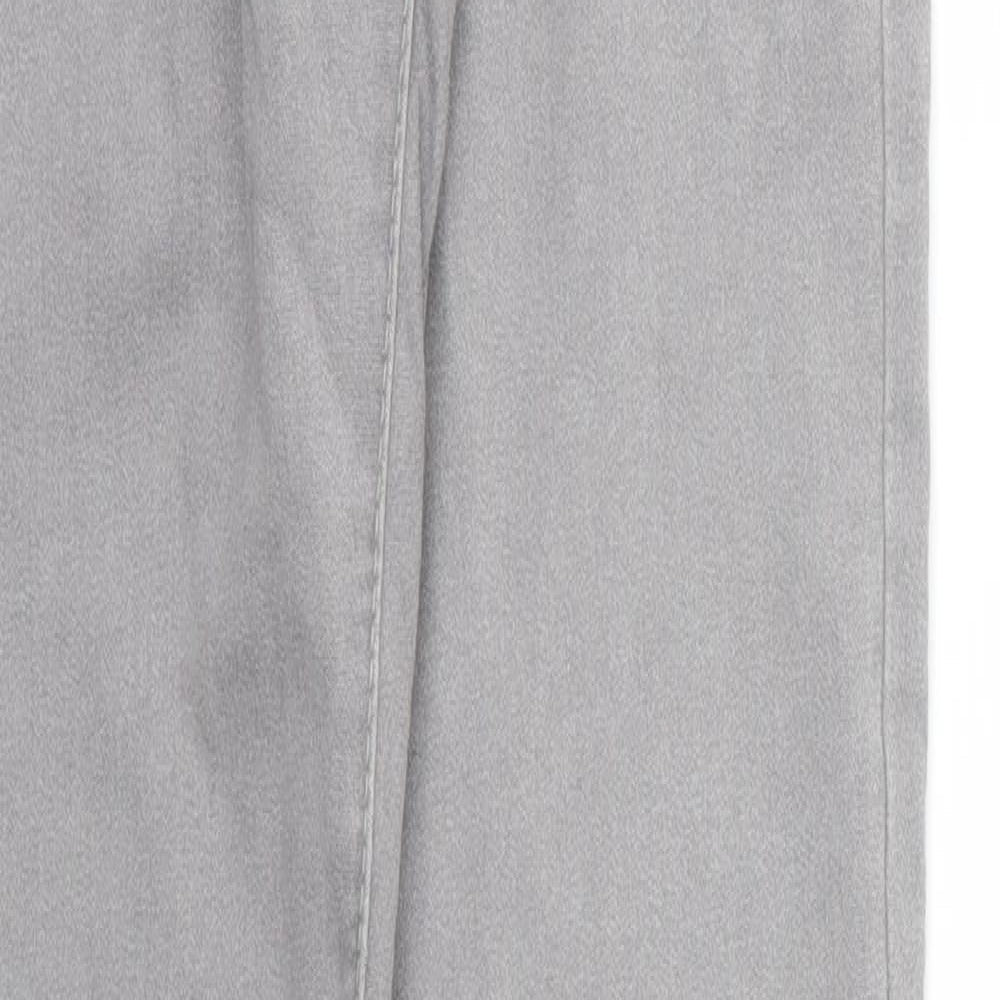 Denim & Co. Womens Grey   Skinny Jeans Size 10 L29 in