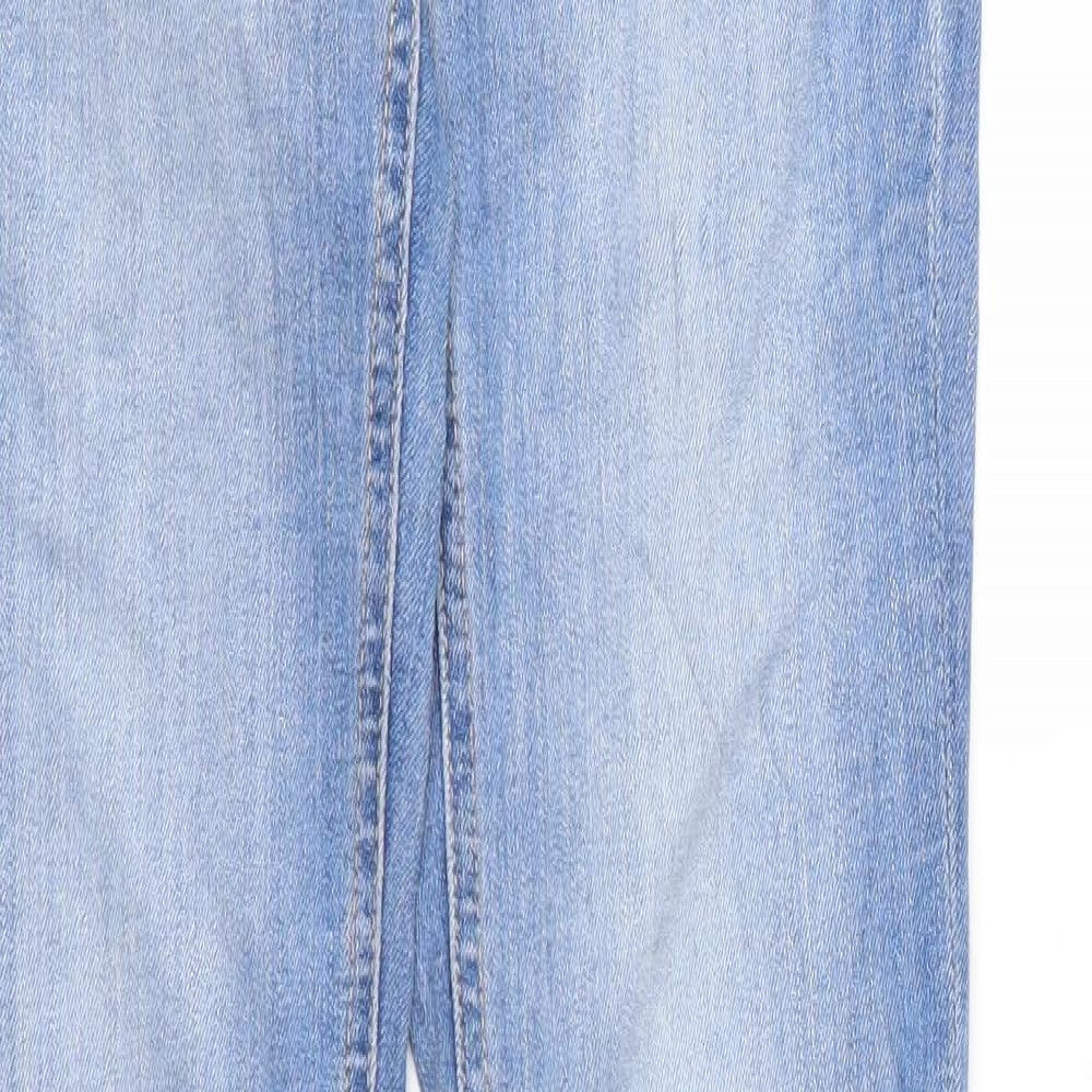 Womens UK Size 27 in Denim Regular Fit Skinny Blue Jeans