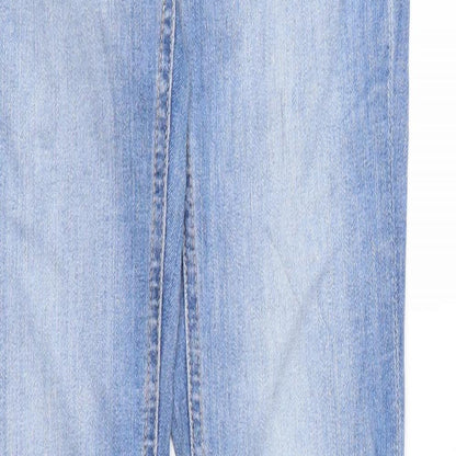 Womens UK Size 27 in Denim Regular Fit Skinny Blue Jeans