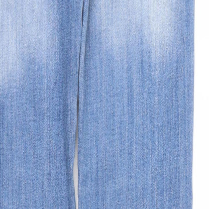 Womens UK Size 27 in Denim Regular Fit Skinny Blue Jeans