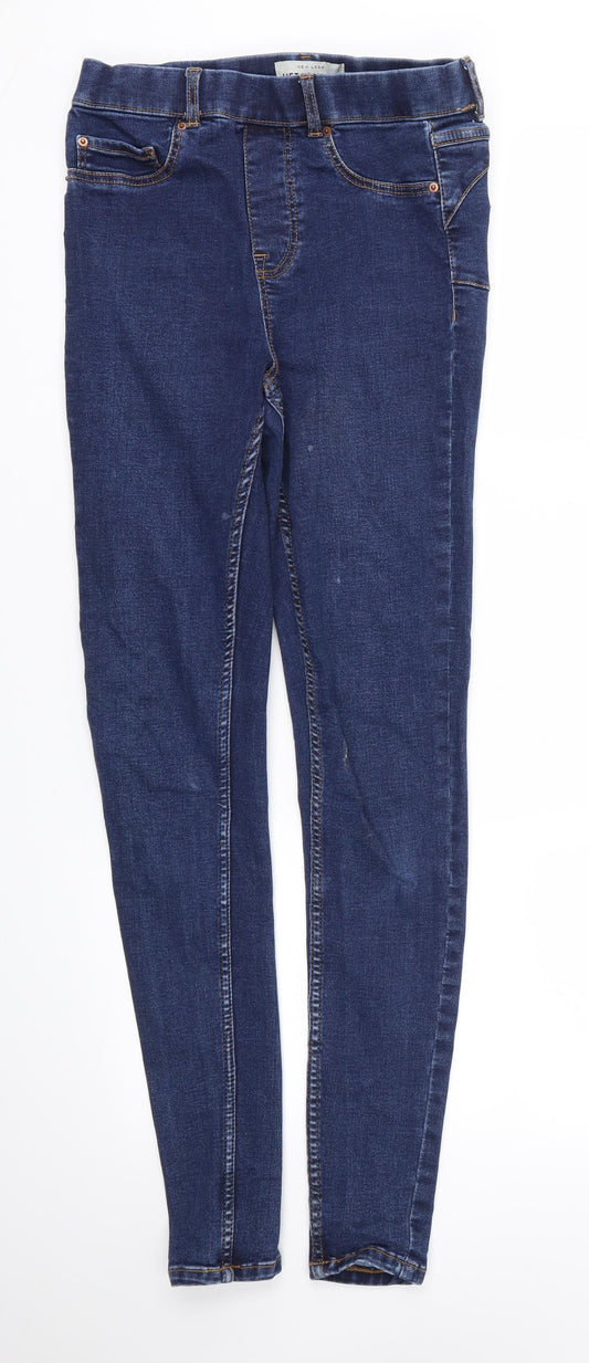 New Look Womens Blue   Skinny Jeans Size 8 L29 in