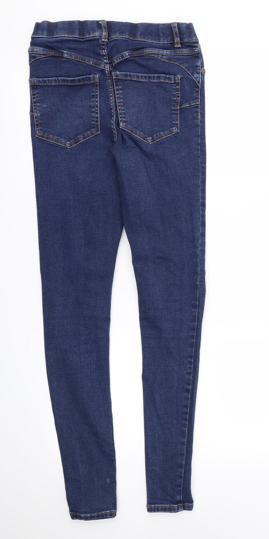 New Look Womens Blue   Skinny Jeans Size 8 L29 in