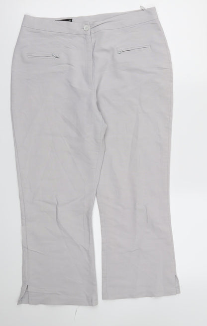 Dromedar Womens Grey   Trousers  Size 2XL L22 in