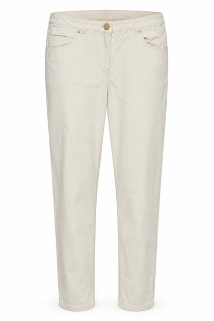 Womens UK Size 8 H&M Regular Fit Skinny Ivory Jeans