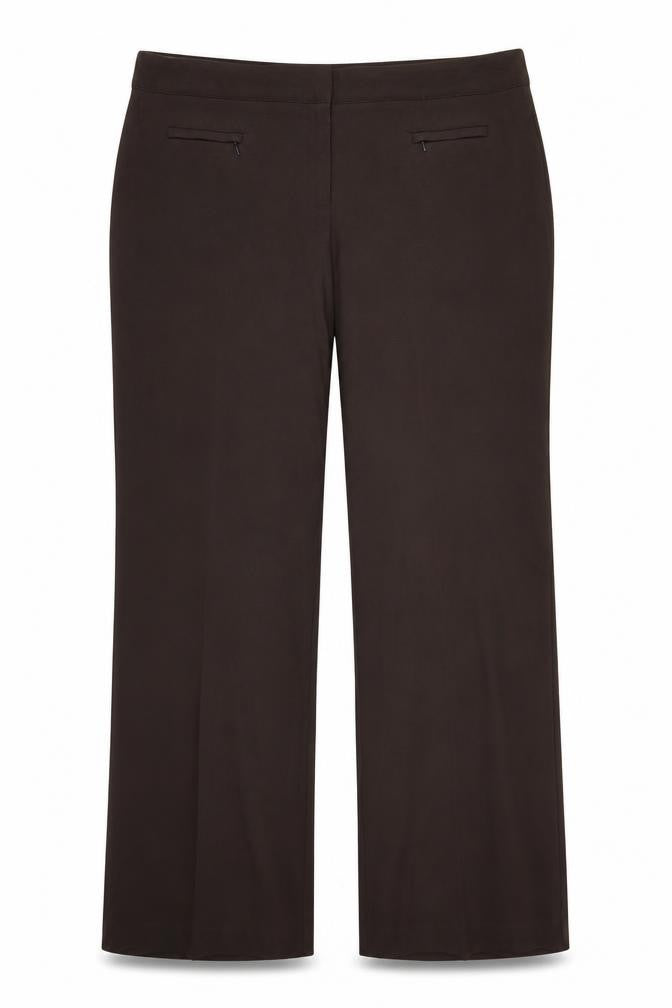 Womens UK Size 20 Mia Moda Regular Fit  Brown Trousers