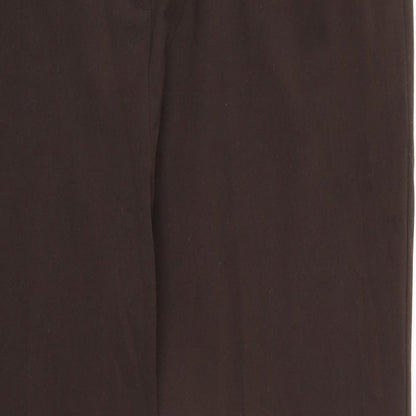 Mia Moda Womens Brown   Trousers  Size 20 L27 in