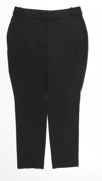 Womens UK Size 6 NEXT Regular Fit  Black Trousers