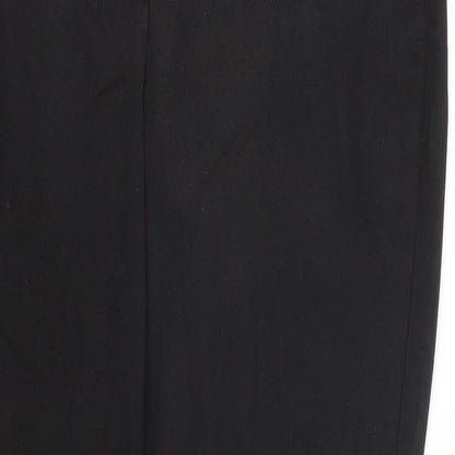 Womens UK Size 6 NEXT Regular Fit  Black Trousers