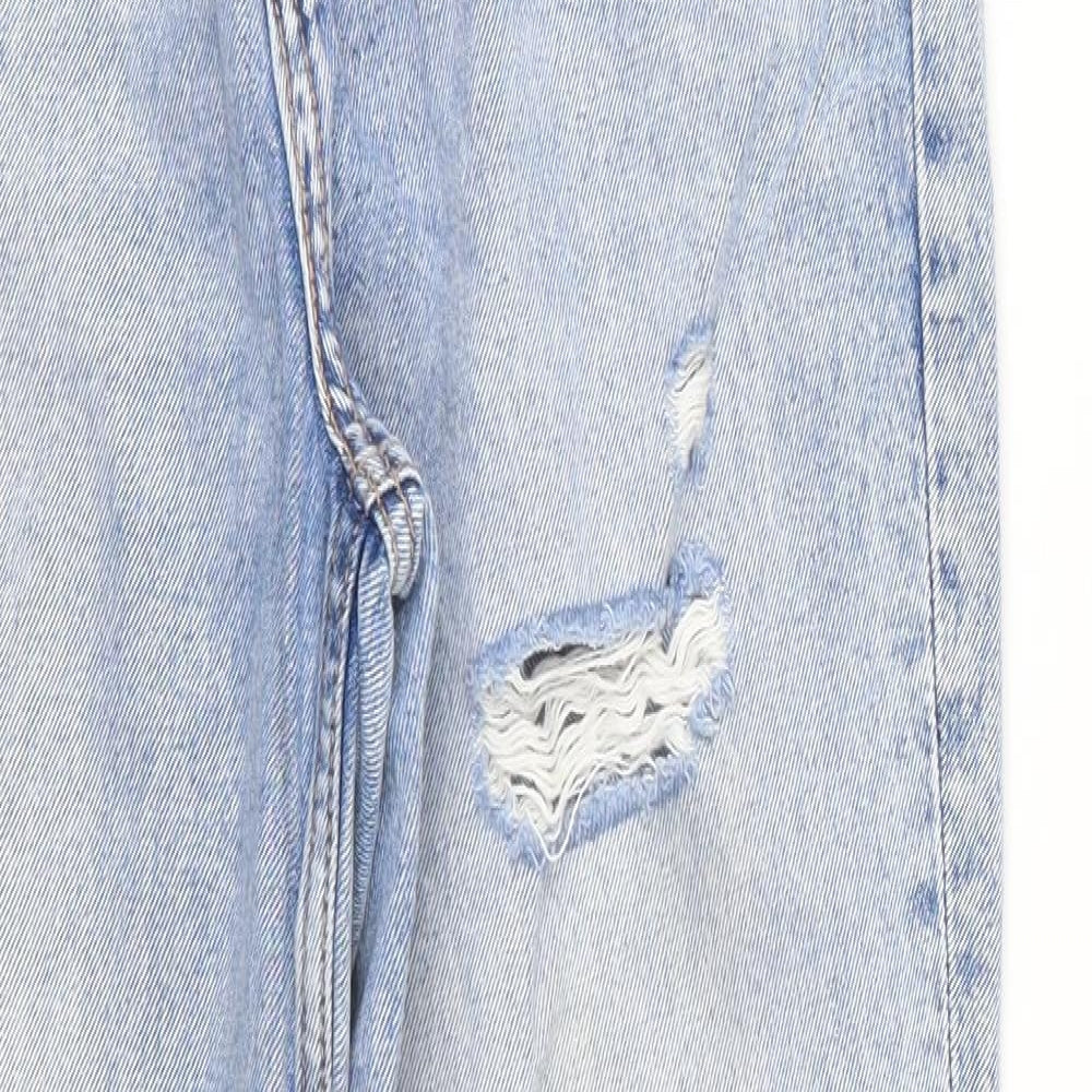 Womens UK Size 8 H&M Regular Fit Skinny Blue Jeans