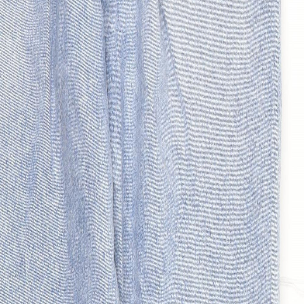 Womens UK Size 8 H&M Regular Fit Skinny Blue Jeans